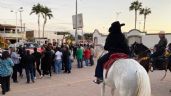 Foto ilustrativa de la nota titulada: Con una emotiva cabalgata, Bácum rinde homenaje a su presidente municipal, Serge Enríquez Tolano