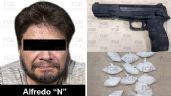 Foto ilustrativa de la nota titulada: Capturado en Hermosillo: Alfredo tenía en su poder armamento, drogas y material infantil