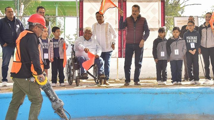 Comienza la nueva construcción y rehabilitación del chapoteadero en Ciudad Obregón