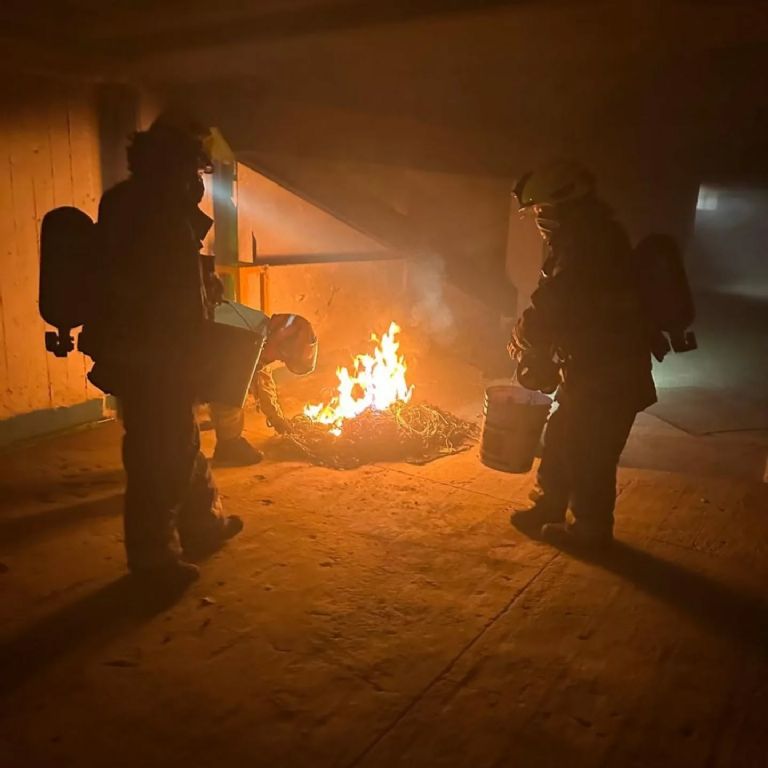 Lograron sofocar el incendio 