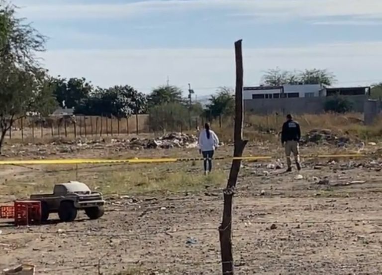 El lugar de los hechos quedó bajo custodia de las autoridades