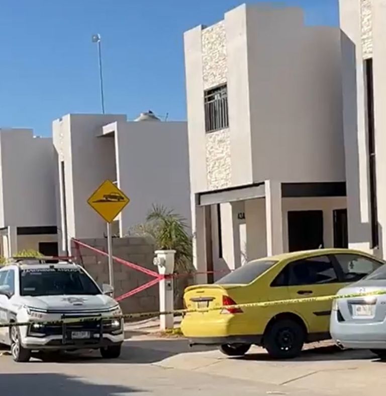 La vivienda donde sucedió el cateo y detención