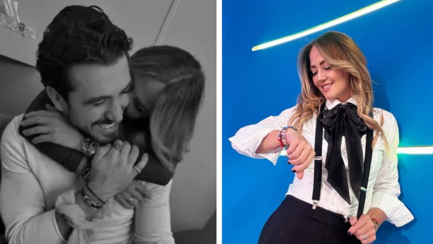 Andrea Legarreta responde a las críticas por la diferencia de 21 años con el sobrino de Pepillo Origel