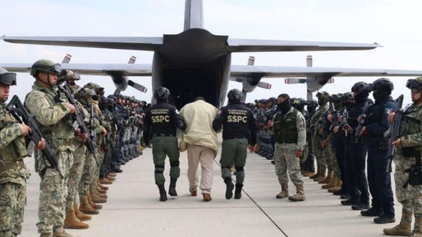 Golpe al crimen organizado: México extradita a 37 líderes criminales a Estados Unidos
