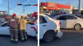 Foto ilustrativa de la nota titulada: Triple choque en Hermosillo desata CARAMBOLA por el Camino del Seri; tres autos quedaron dañados