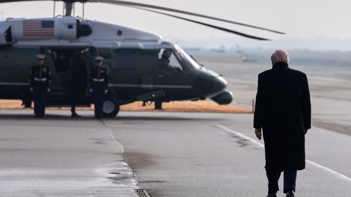 Trump logra llegar al Foro Económico Mundial de Davos tras fallas "menores" en el Air Force One