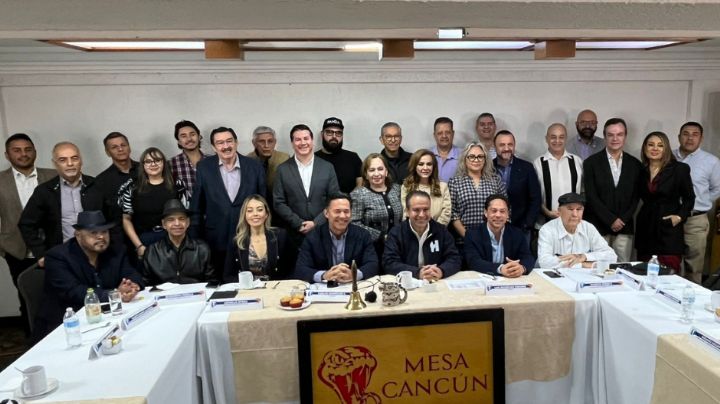 En Mesa Cancún, alcalde de Hermosillo 'Toño' Astiazarán resalta mayor inversión con recursos propios