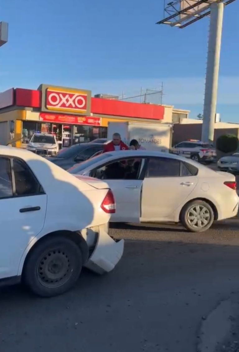 El accidente dejó tres lesionados 