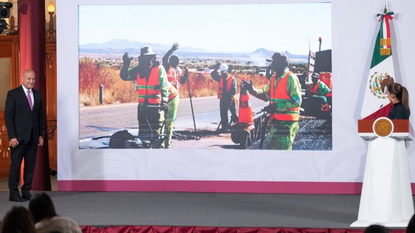 Gobierno de Sheinbaum anuncia inversión histórica para BACHES y reparación de CARRETERAS