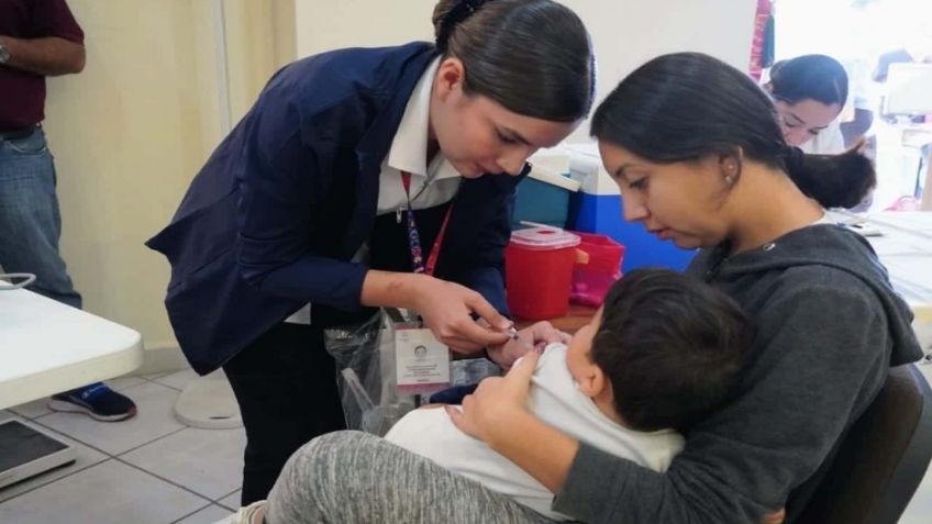 Secretaría de Salud en Sonora llama a vacunar a niñas y niños contra el sarampión