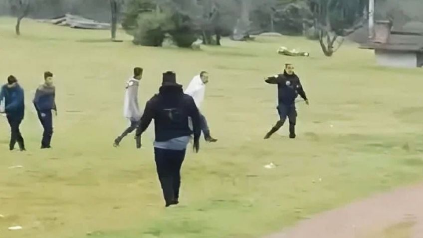 VIDEO: Detienen a seis huachicoleros tras agresión contra policías y persecución en Hidalgo