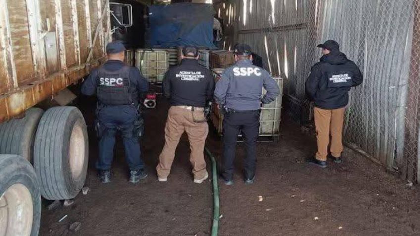 GOLPE al HUACHICOL en Sonora: Aseguran seis unidades y 15 mil litros de combustible en Nogales (FOTOS)
