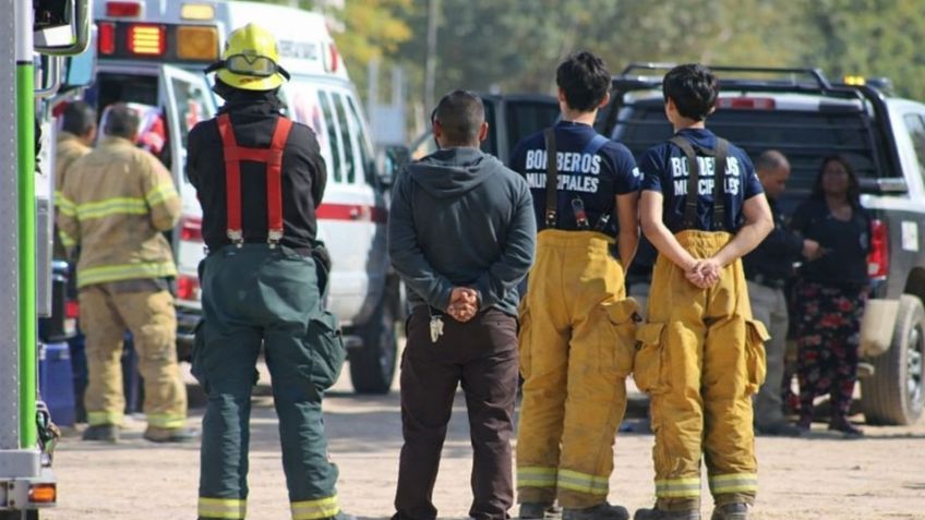 Fiscalía investiga causas de incendio de casa donde dos hermanos murieron al norte de Sonora