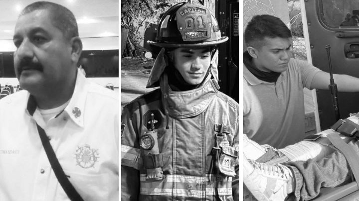 Despiden a Héroes: Estos son los 3 bomberos fallecidos en incendio de maquiladora en Matamoros (FOTOS)