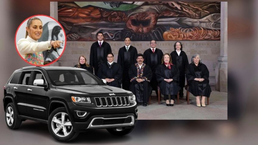 Sheinbaum reacciona a camionetas de LUJO de ministros de la SCJN: Pide explicación