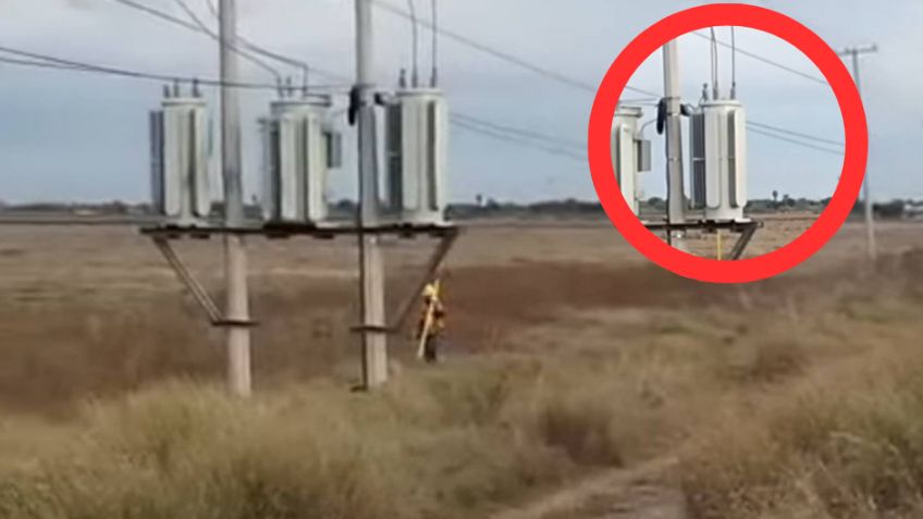 TRAGEDIA en Huatabampo: Muere hombre ELECTROCUTADO al escalar a torre de alta tensión de la CFE