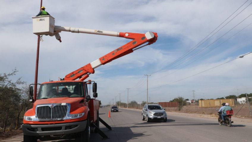 Ayuntamiento de Navojoa iluminará el periférico sur de la ciudad con nuevo alumbrado público