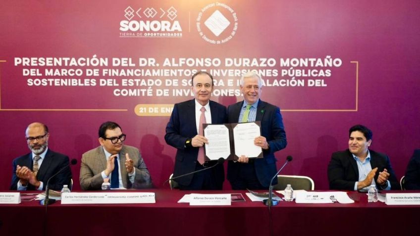 Alfonso Durazo formaliza un acuerdo histórico para la infraestructura sostenible en Sonora