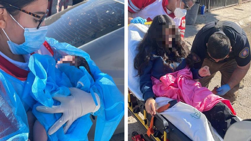 Adolescente de solo 15 años tiene sorpresivo parto en casa de Mexicali; su bebé nació sano