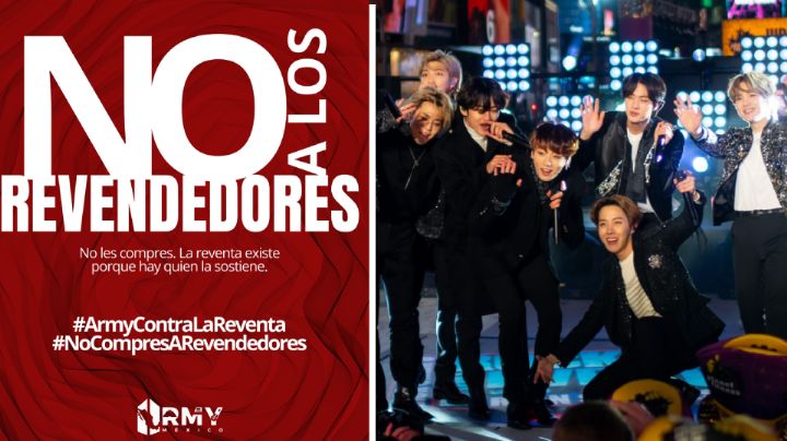 ARMY lanza campaña en México para frenar la reventa de boletos de BTS con precios de hasta 120 mil pesos