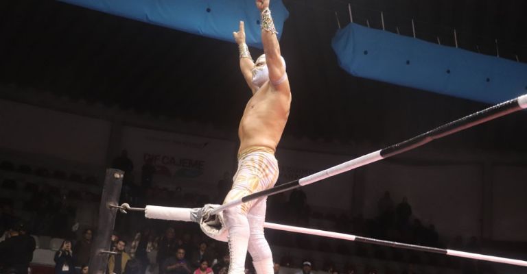 El enmascarado demostró su calidad sobre el ring