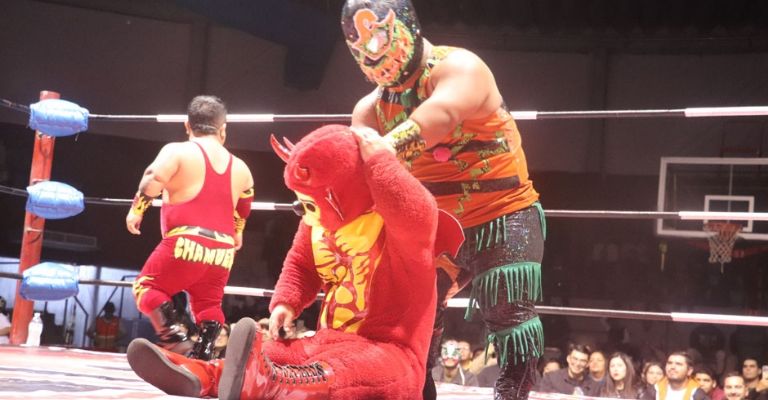 Los mini gladiadores también se robaron la noche