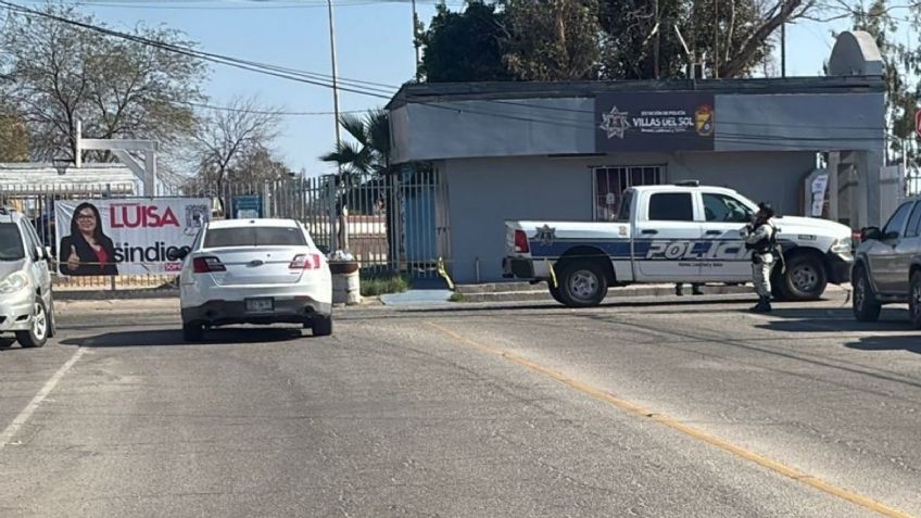 Terror en Mexicali: Dejan cabeza humana dentro de cubeta por fuera de estación de Policía