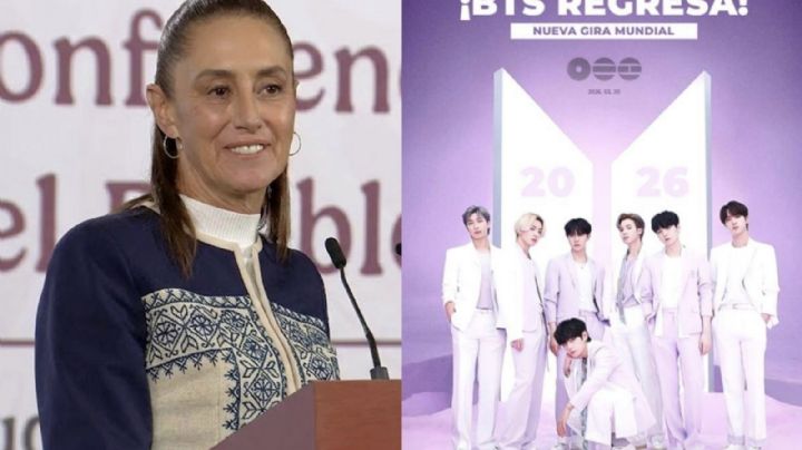¿BTS en el Zócalo? Sheinbaum busca al ministro de Corea del Sur para más conciertos en México