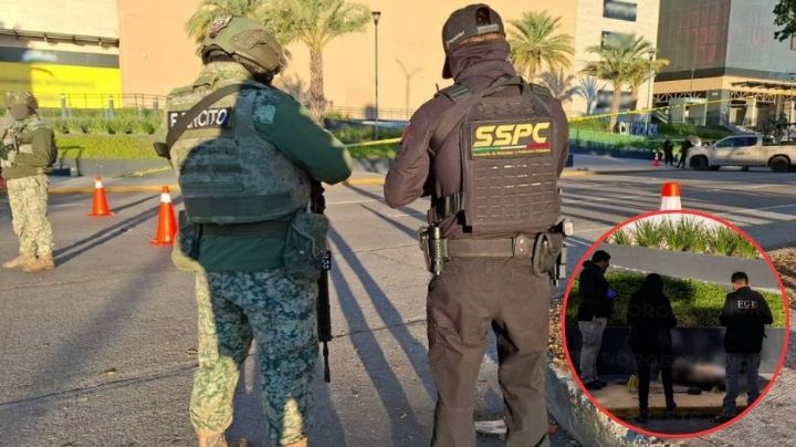 Con el rostro desollado, localizan a hombre asesinado frente a una plaza comercial de Culiacán