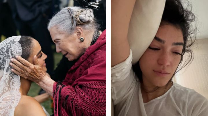 (FOTOS) Ale Capetillo recuerda a su abuela con imágenes y lágrimas que reflejan su profundo dolor