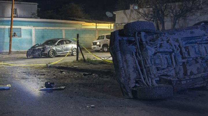 Tragedia en Caborca: Choque y volcadura de dos vehículos deja un fallecido y cuatro heridos