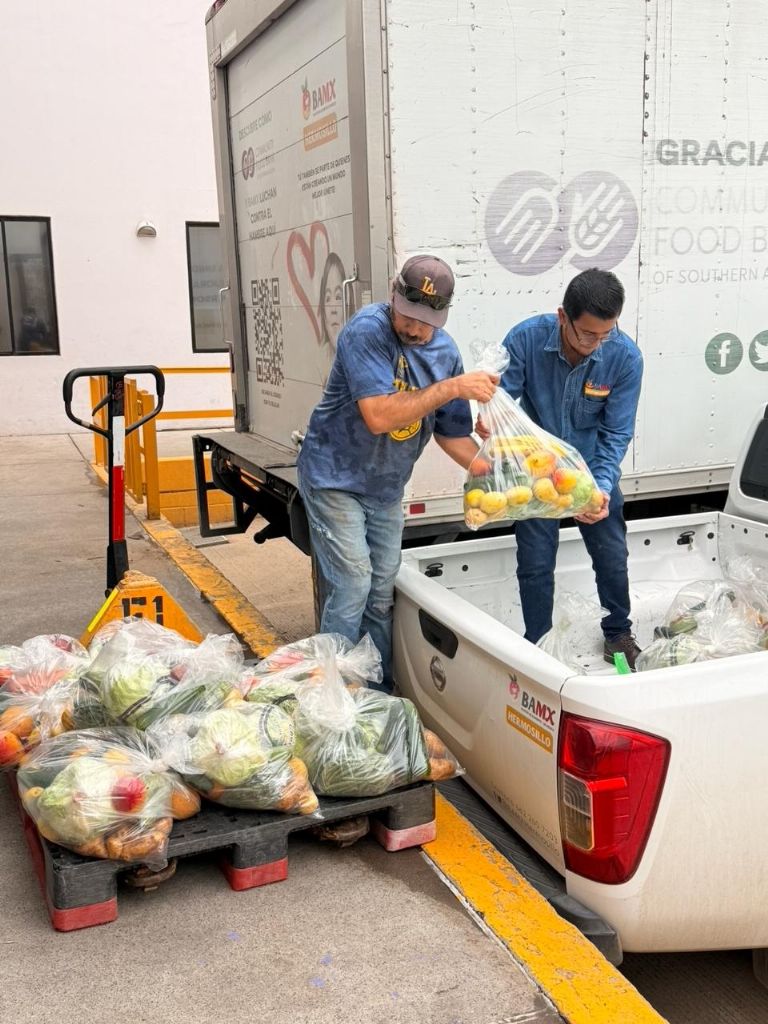 Banco de Alimentos de Hermosillo benefició a más de 700 mil personas en Hermosillo
