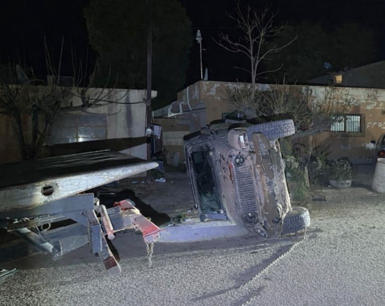 Los automóviles chocados fueron removidos del lugar de los hechos