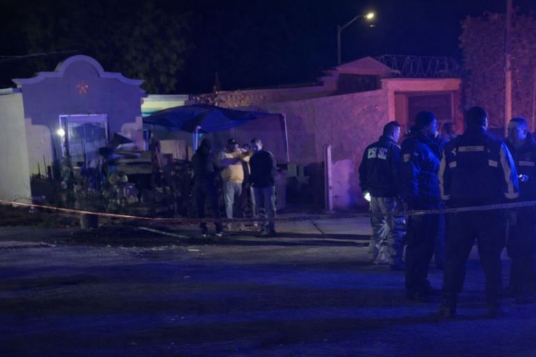 El lugar donde sucedió el atentado con armas de fuego