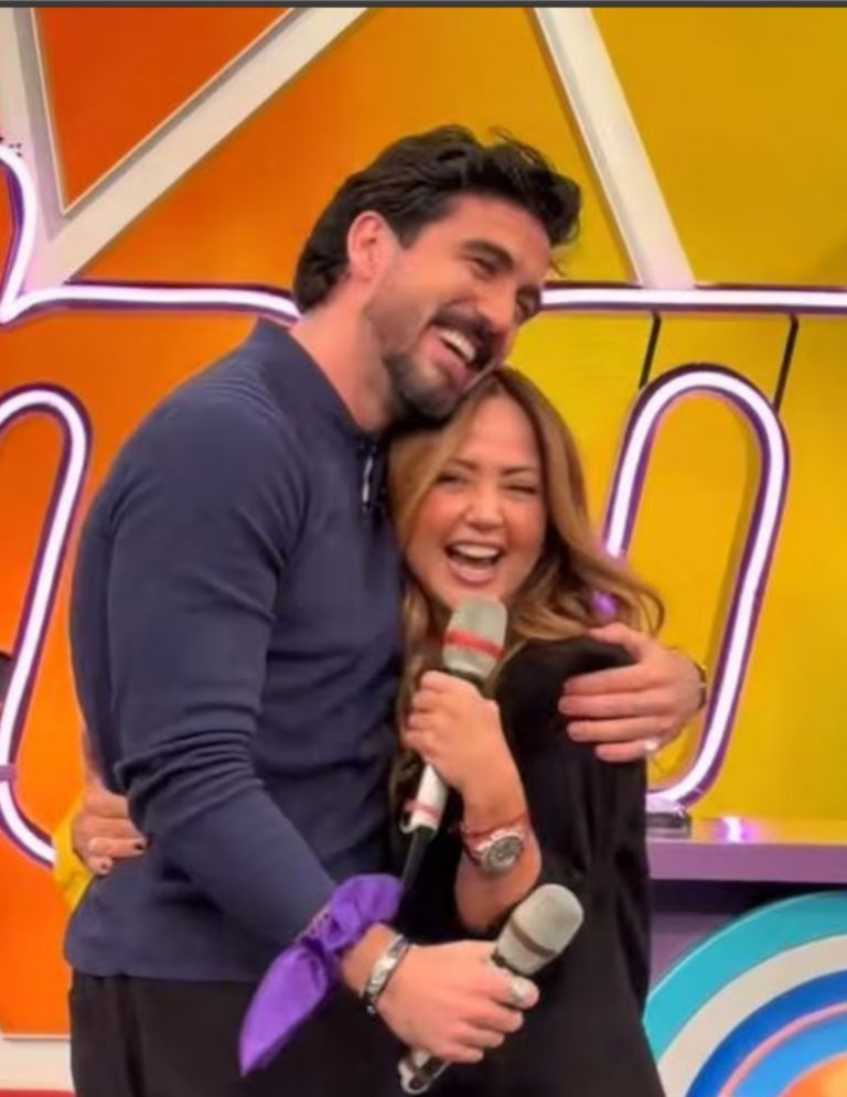 Andrea Legarreta y Luis Carlos Origel Jr.