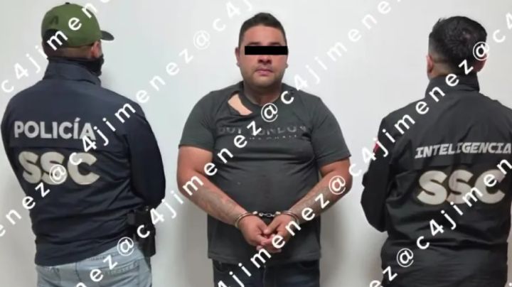 Así cayó en CDMX 'El Elmo', presunto líder del Cártel de Tláhuac: Choque, disparos y captura (VIDEO)