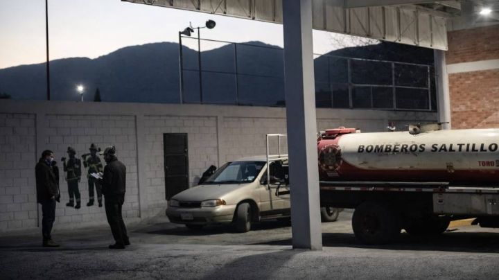 Fuerte movilización por muerte de sexagenario en Estación de Bomberos de Saltillo, Coahuila