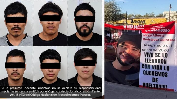 Caen seis integrantes de célula criminal por el secuestro de Jorge Alberto en Ciudad Obregón