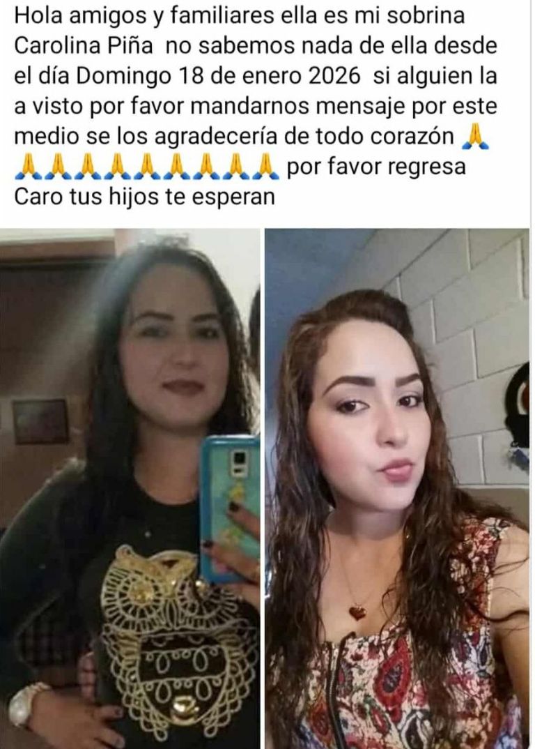 Se encendieron las alarmas en Ciudad Obregón por la desaparición de Carolina Piña Solano