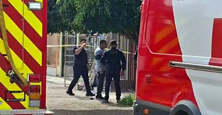 Trabajador perdió la vida en la colonia Santa Fe, al poniente de Hermosillo.