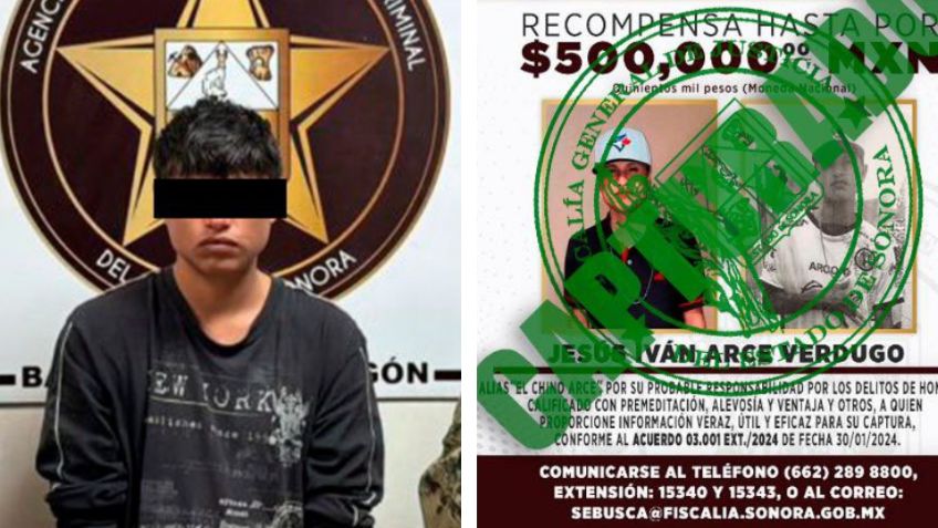 Cae en Ciudad Obregón 'El Chino Arce': Ofrecían 500 millones de pesos y lo ligan a un octuple homicidio