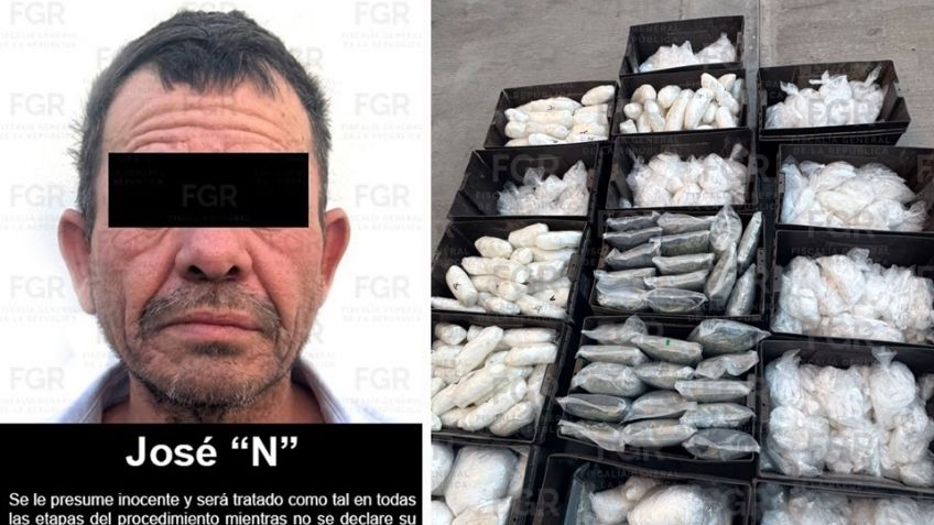 Sorprenden a automovilista que transportaba 225 kilos de narcóticos en carretera de Sonora