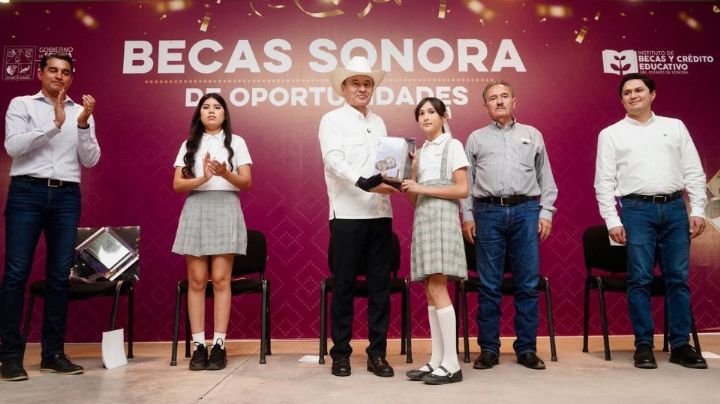 Medio millón de estudiantes de Sonora se beneficiarán del programa de becas, asegura Alfonso Durazo