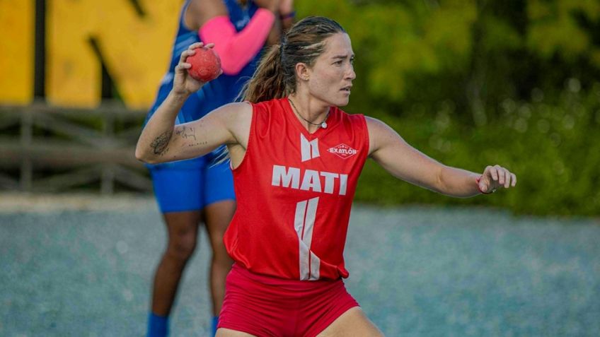 Tragedia roja: Mati Álvarez se accidenta en 'Exatlón México'; aparece en muletas y ¿abandona el reality?