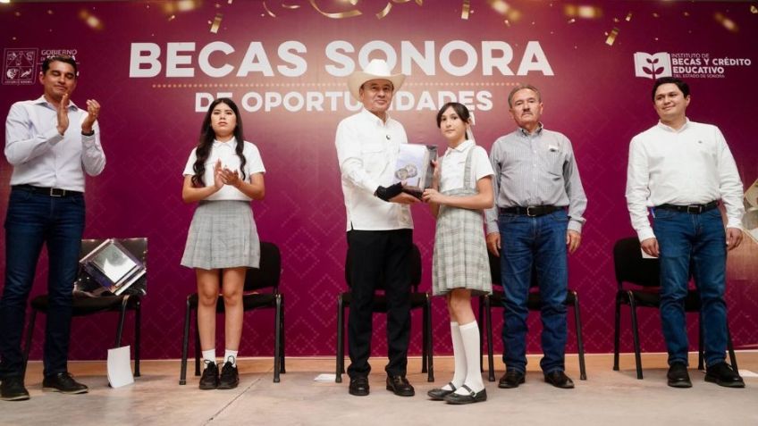 Medio millón de estudiantes de Sonora se beneficiarán del programa de becas, asegura Alfonso Durazo