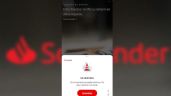 Foto ilustrativa de la nota titulada: Miles de usuarios reportan caída masiva en la app móvil de Santander; no deja iniciar sesión