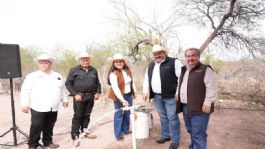 Foto que representa a Gobierno de Sonora entrega obras en Rosario Tesopaco en beneficio de productores ganaderos