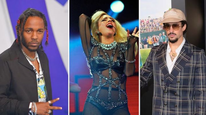 Kendrick Lamar, Lady Gaga y Bad Bunny están al frente de la batalla por los Grammys 2026
