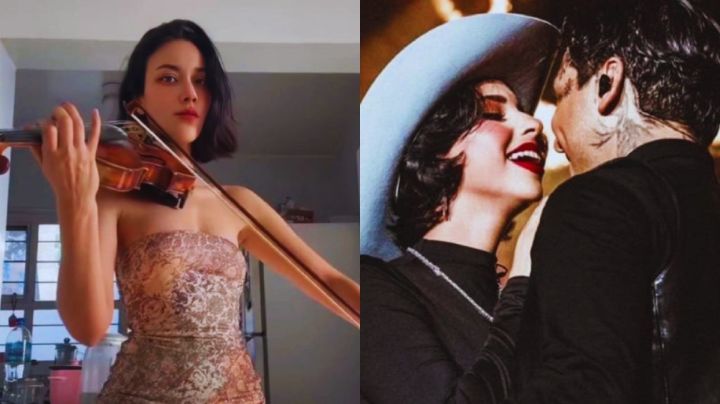 Violinista de Christian Nodal rompe el silencio tras escándalo de infidelidad, ¿Ángela Aguilar la despidió?