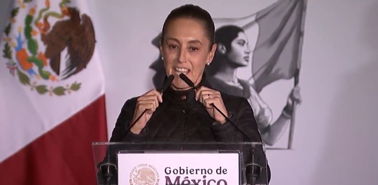 Sheinbaum da su mensaje